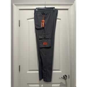 RGSTR Tech Pants Mens 2XL Granite Gray Ripstop Cargo Streetwear NWT